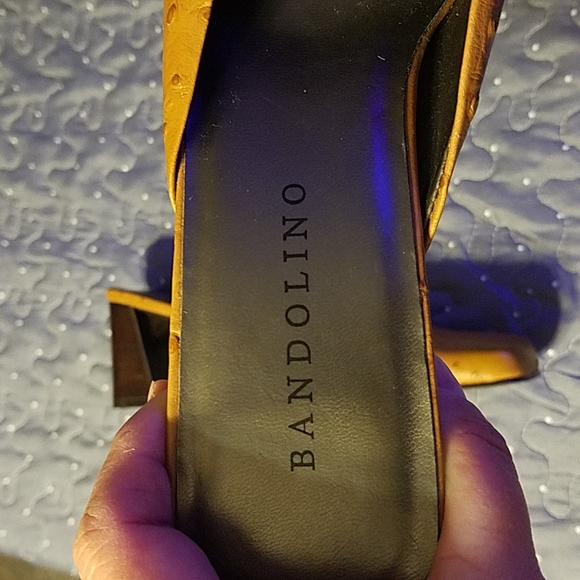 Bandolino chunk heel mules size 10 - Picture 6 of 7